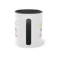 "Blessed Brew: With God All things are Possible" - Two Tone Mug