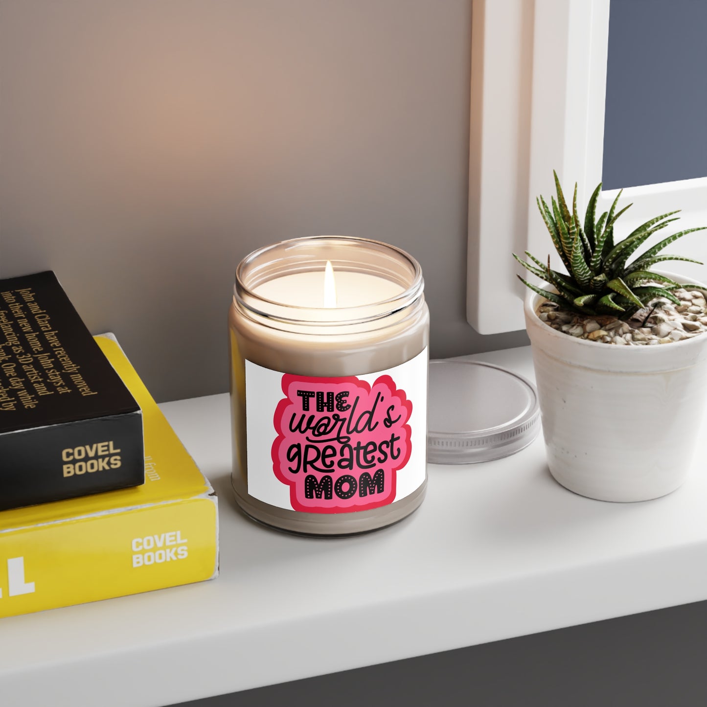 "Blooming Love: Floral Scented Candle- Scented Candle