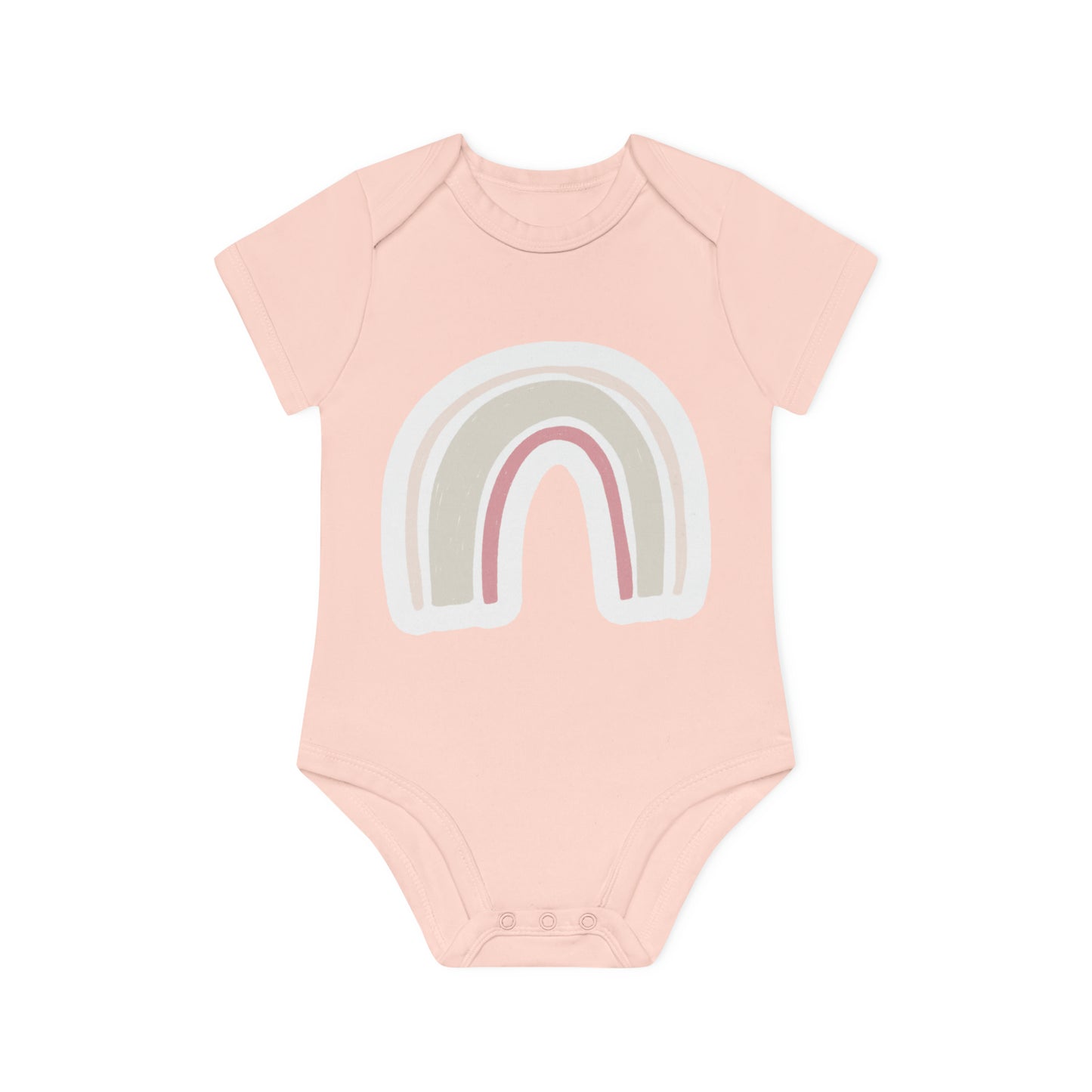 "Adorable Eco-Friendly Short Sleeve Bodys- Baby Organic Short Sleeve Bodysuit