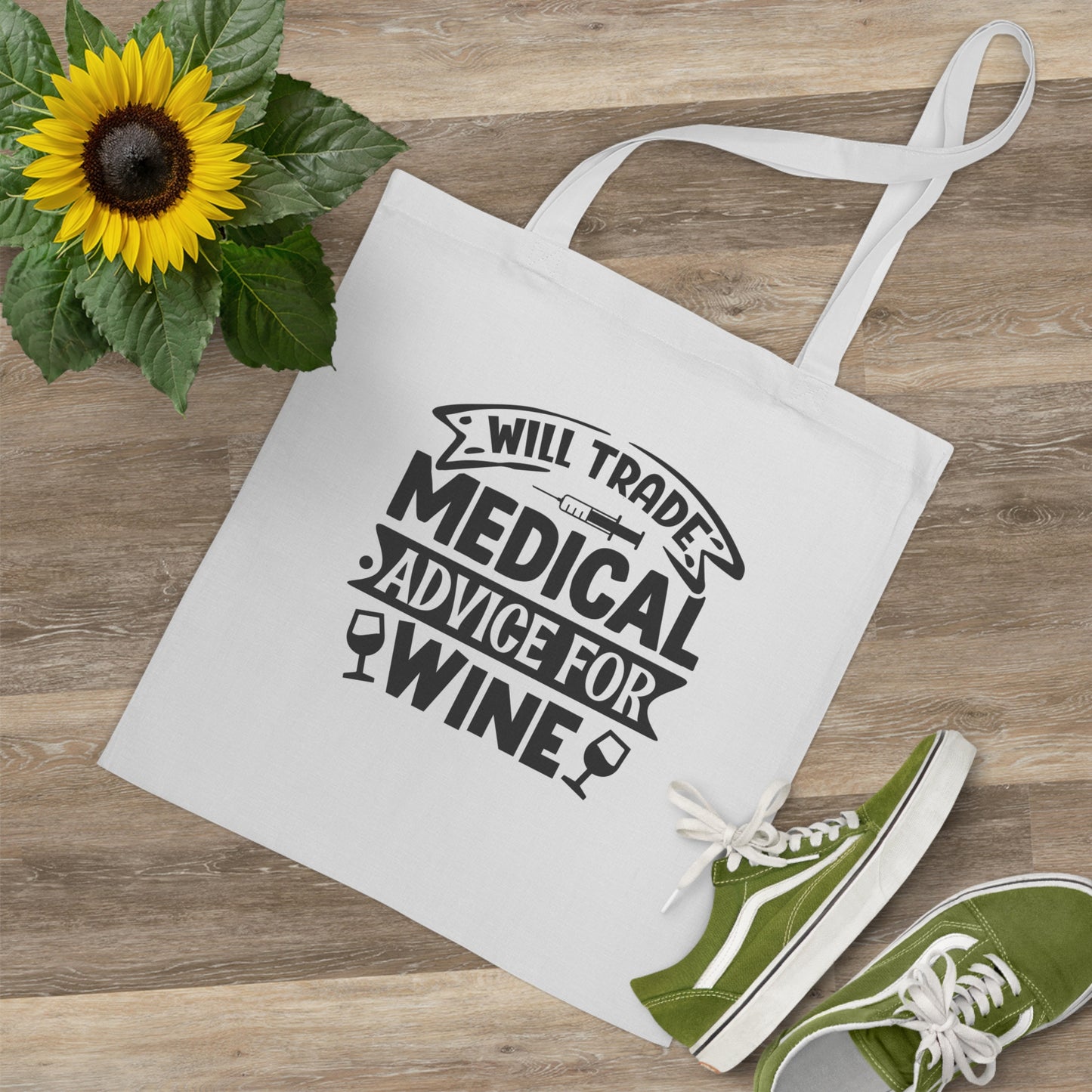 "Saving Lives in Style: Nurse Tote Bag- Tote Bag