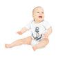 "Adorable Organic Short Sleeve Bodysuit for- Baby Organic Short Sleeve Bodysuit