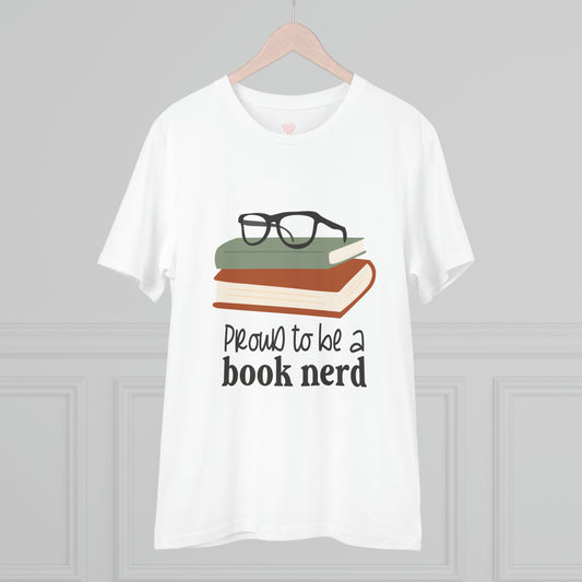 "Proud to be a book nerd" - T-Shirt