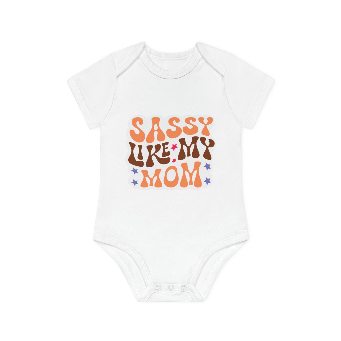 "Sweet Dreams Baby Organic Short Sleeve Bodysuit- Baby Organic Short Sleeve Bodysuit