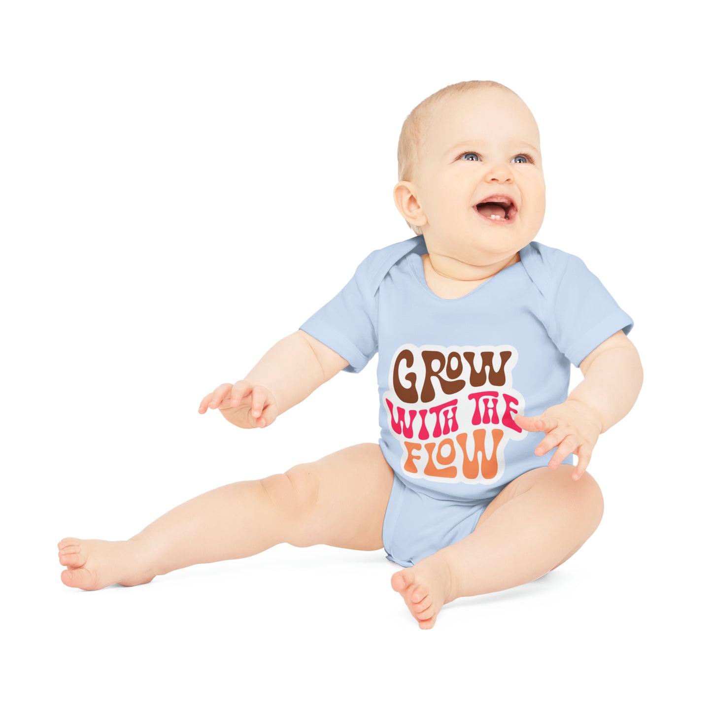 "Adorable Baby Organic Short Sleeve Bodysuit- Baby Organic Short Sleeve Bodysuit