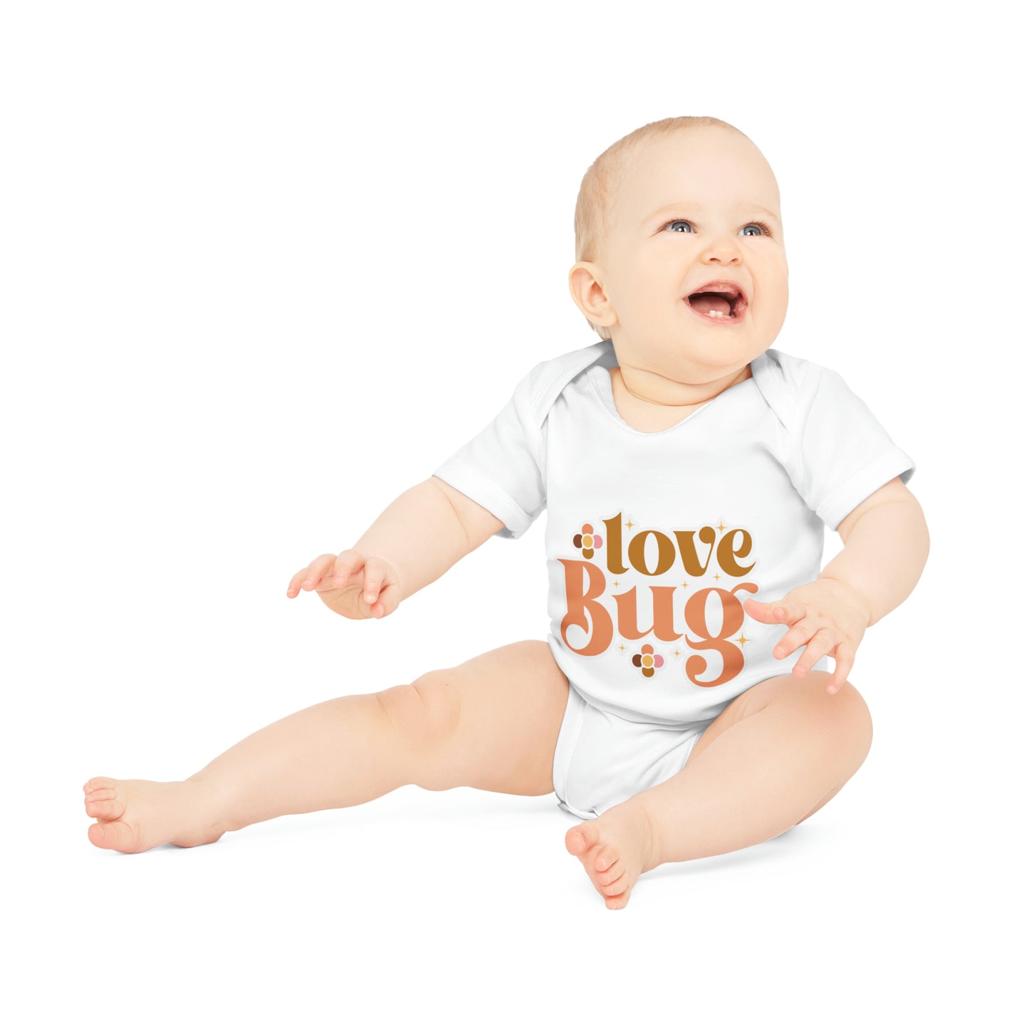 "Adorable Baby Organic Short Sleeve Bodysuit- Baby Organic Short Sleeve Bodysuit