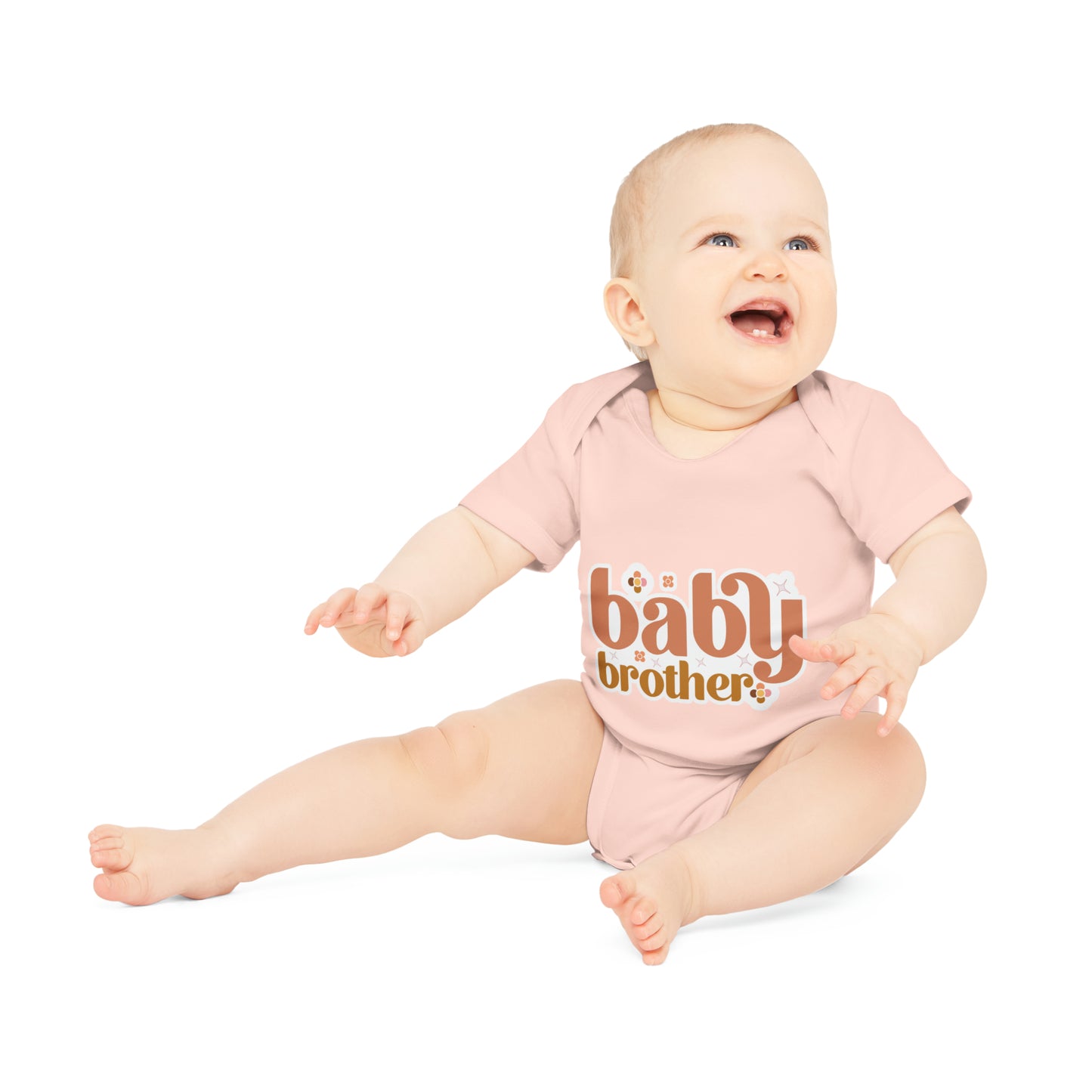 "Adorable Organic Baby Bodysuit: Perfect- Baby Organic Short Sleeve Bodysuit