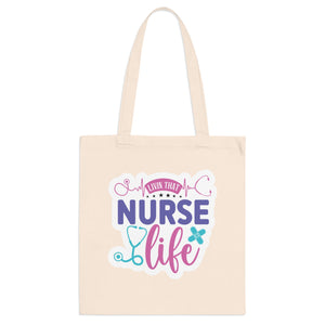 "Carry Compassion Everywhere Nurse Tote Bag- Tote Bag