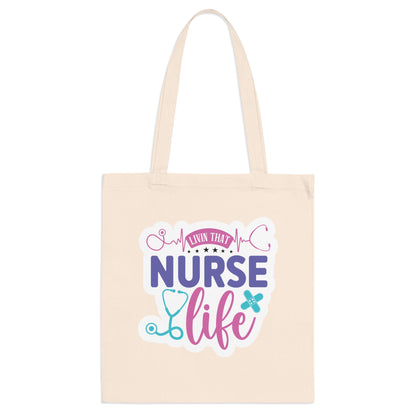 "Carry Compassion Everywhere Nurse Tote Bag- Tote Bag