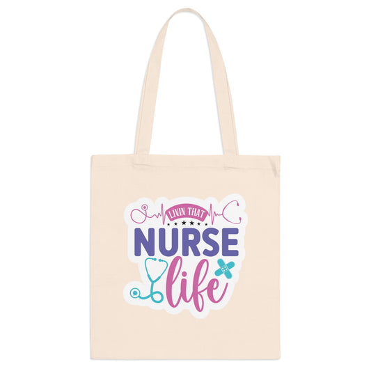 "Carry Compassion Everywhere Nurse Tote Bag- Tote Bag
