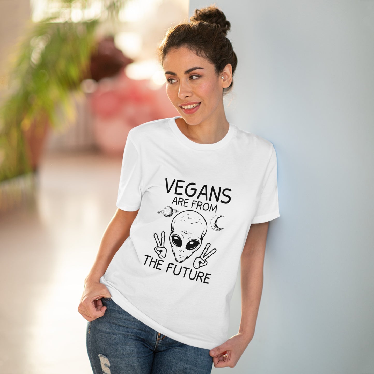 "Vegan Vibes Tee"- T-Shirt