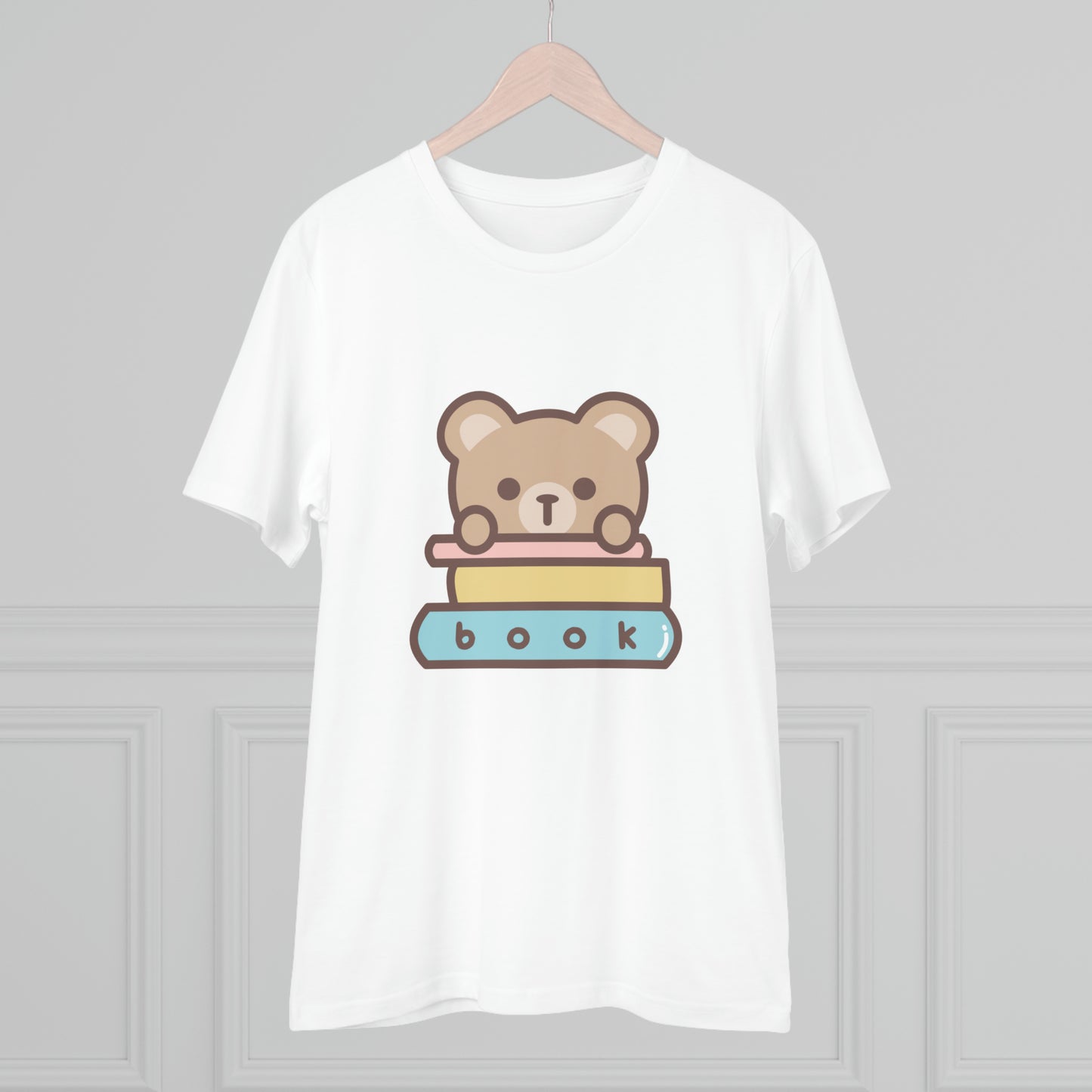 "Bookworm Bliss Tee: Boo Bear"- T-Shirt