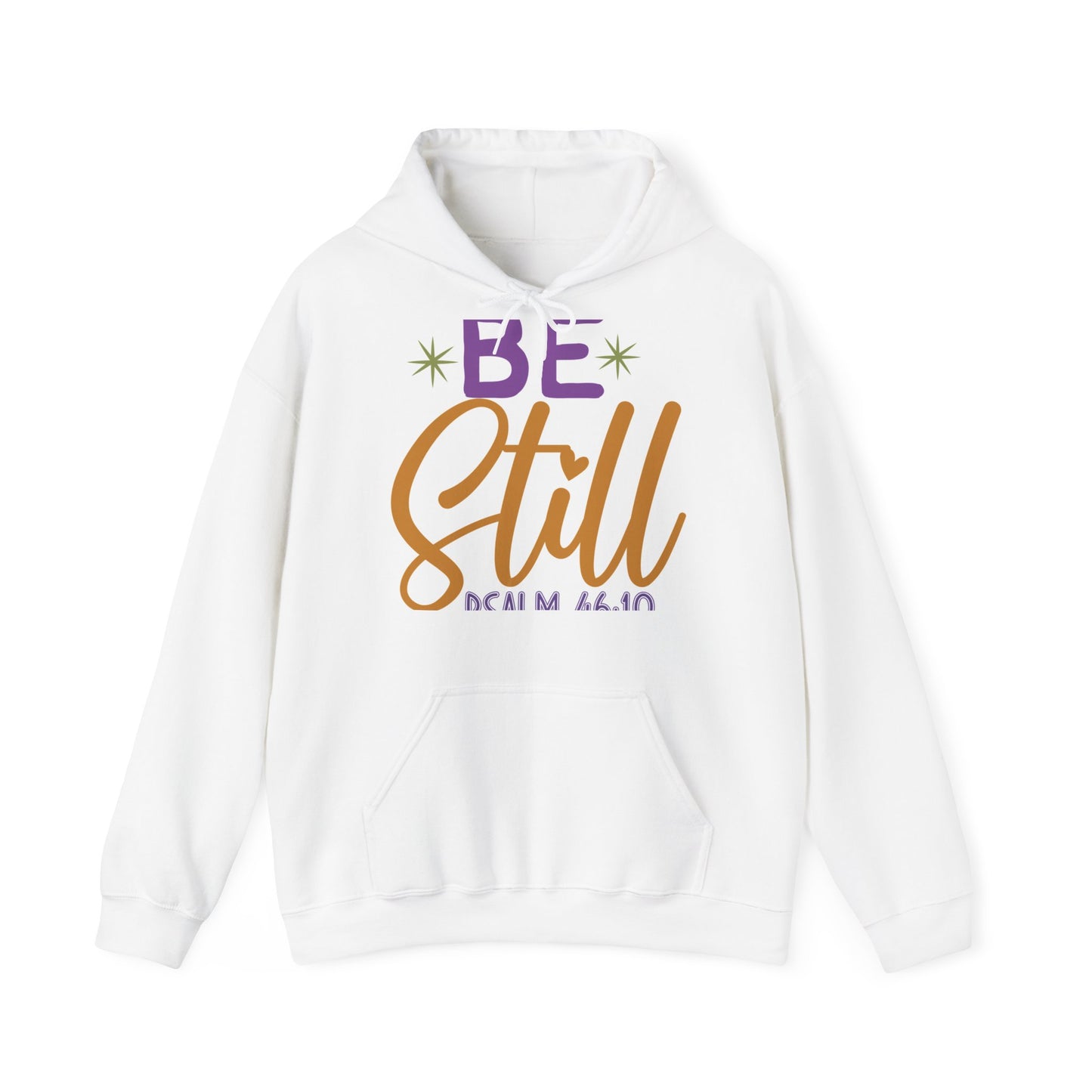 "Faith-Filled Comfort: Christian Quote Hood- Hoodie