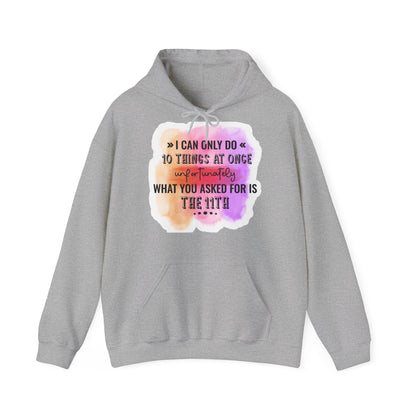 "Sarcastic Sass Hooded Sweatshirt -- Hoodie