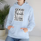 "Good friends wine together" - Funny Quote - Hoodie