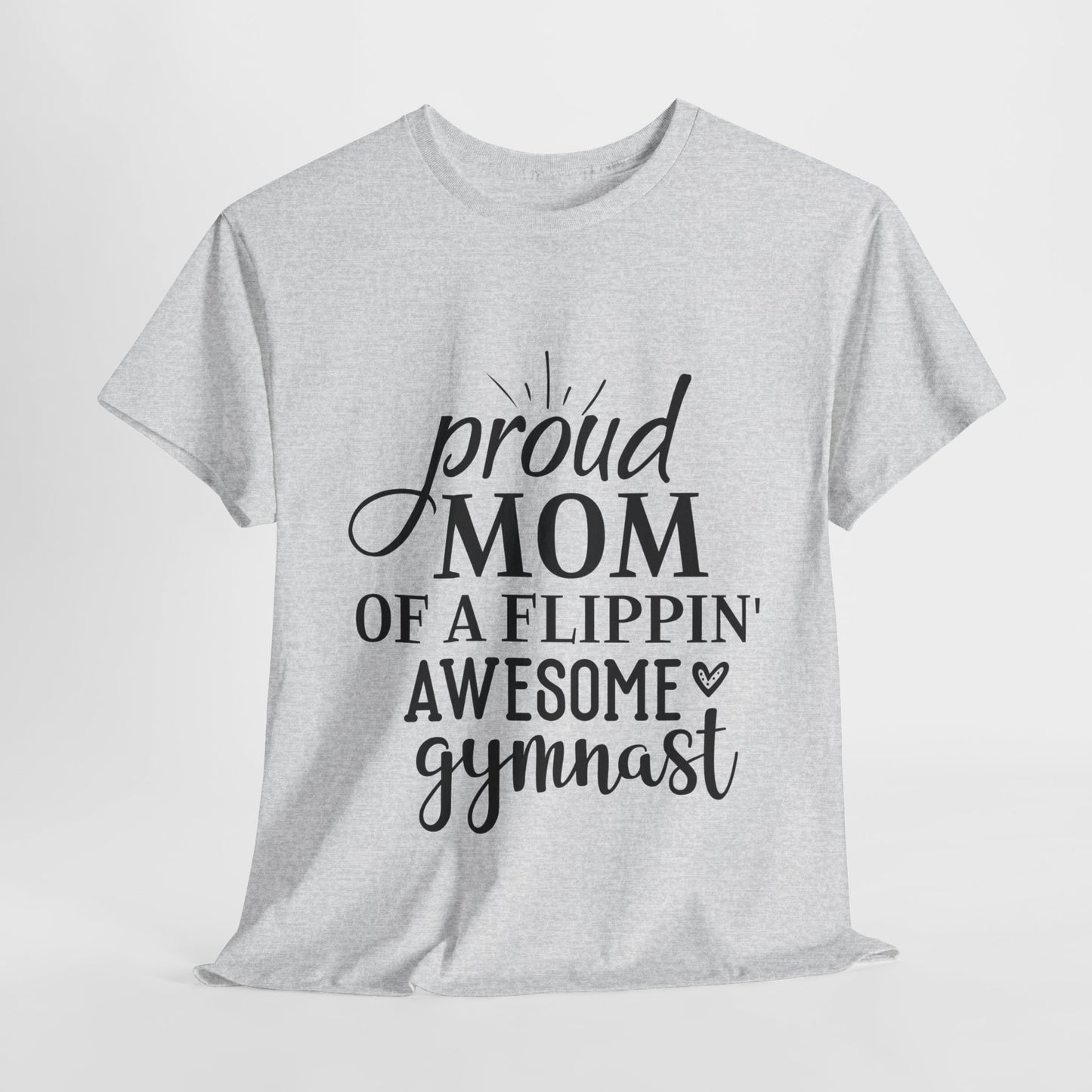 "Gymnast Mom" - Unisex Heavy Cotton Tee