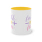 "Faith over Fear" - Christian Love - Two Tone Mug