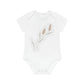 "Organic Cotton Baby Bodysuit: Ad- Baby Organic Short Sleeve Bodysuit