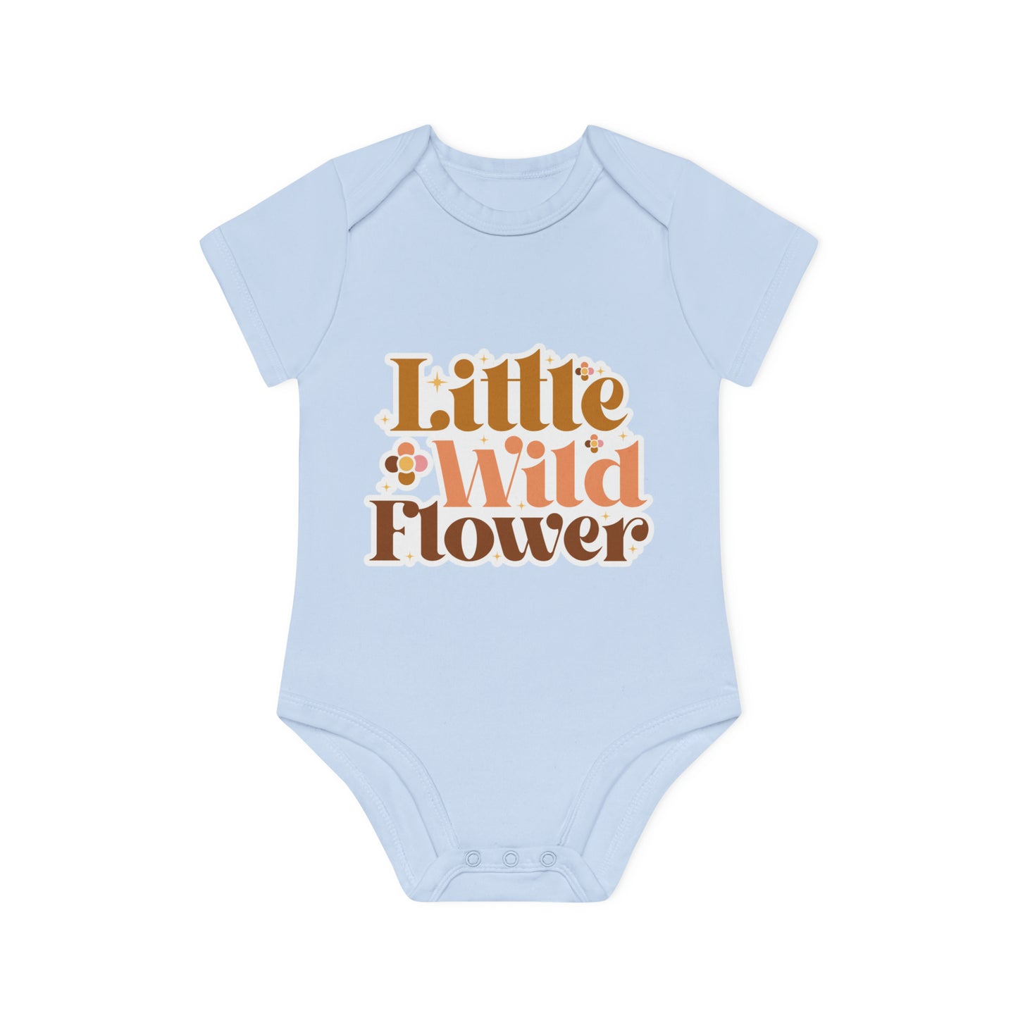 "Adorable Organic Baby Short Sleeve Bodysuit- Baby Organic Short Sleeve Bodysuit