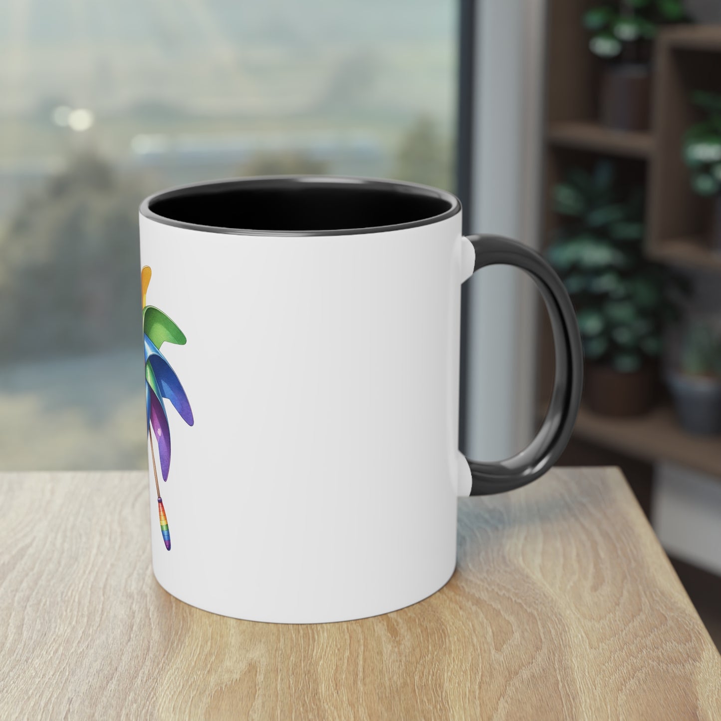 "Rainbow Pride" - Two Tone Mug