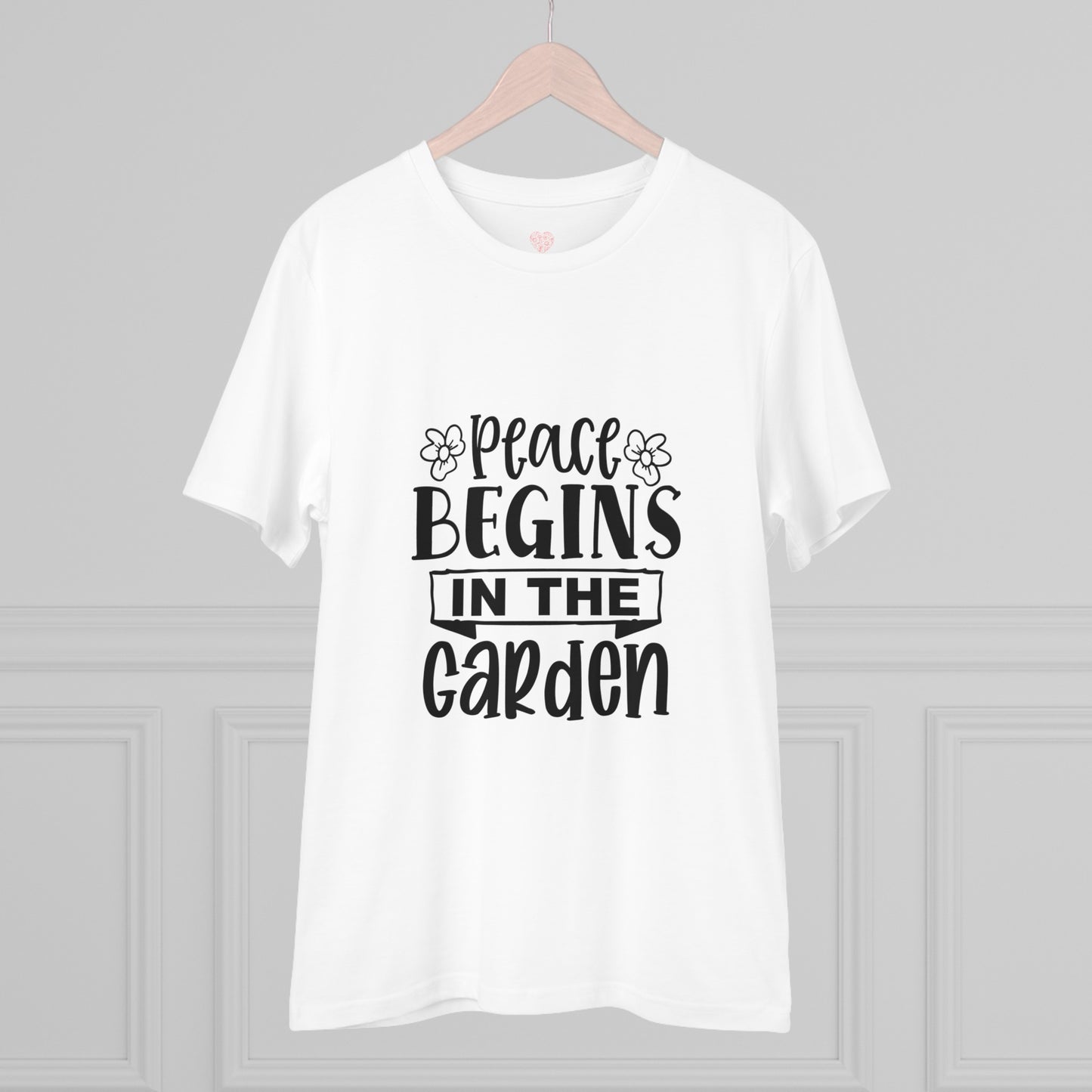 "Peace begins in the garden" - T-Shirt