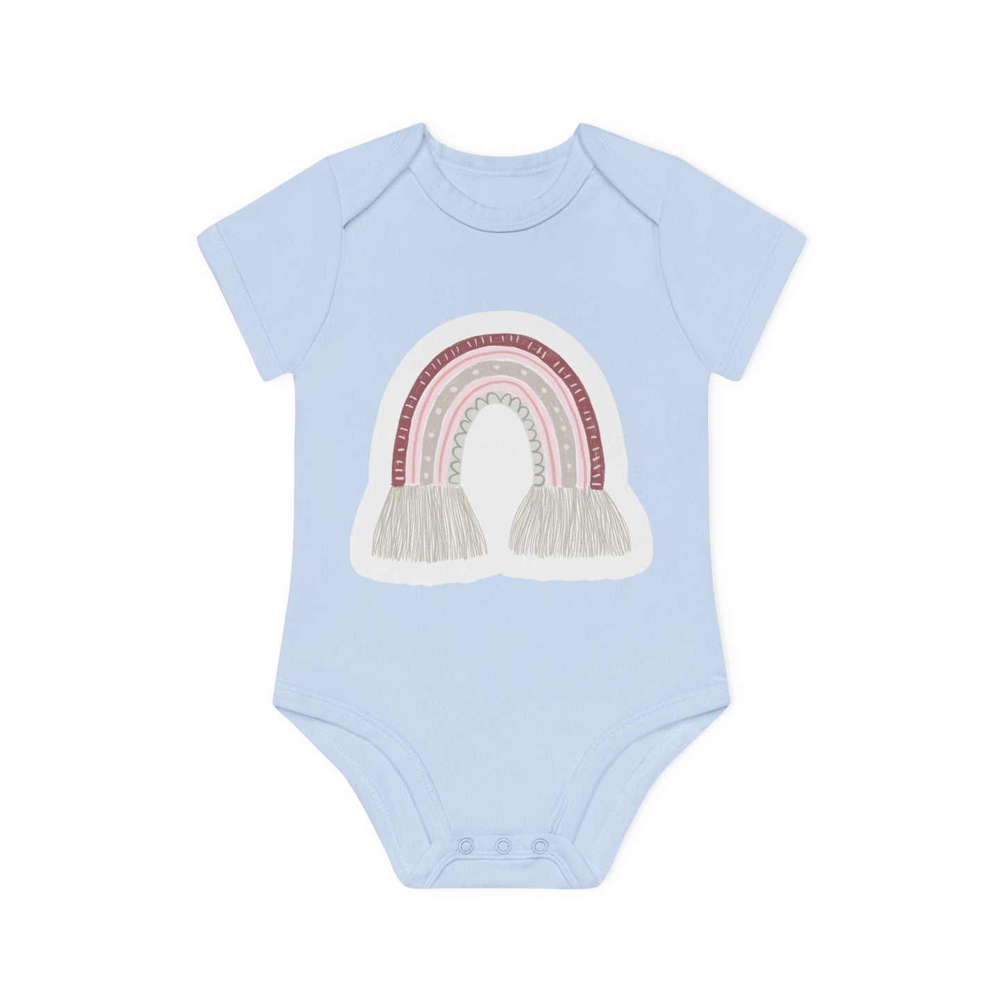 "Organically Adorable: Baby Short Sleeve Bod- Baby Organic Short Sleeve Bodysuit