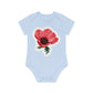 "Organic Adorable Onesie: Sweet Design- Baby Organic Short Sleeve Bodysuit