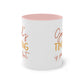 "God's timing is perfect" - Faith Quote - Two Tone Mug