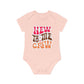 "Adorable Organic Short Sleeve Bodysuit for- Baby Organic Short Sleeve Bodysuit