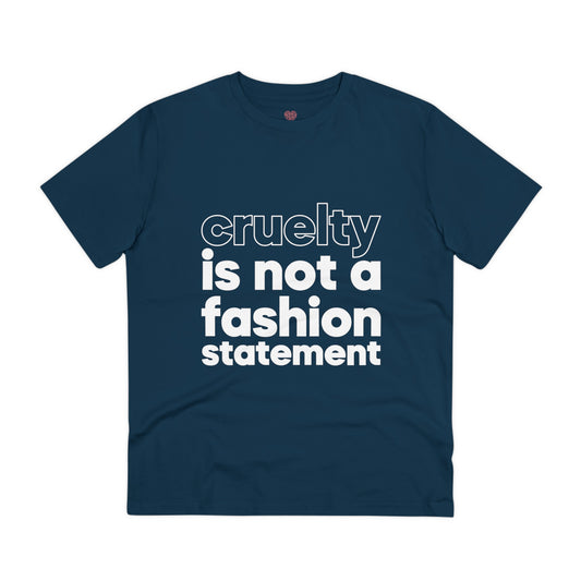 "Cruelty is not a fashion statement" Vegan Vibes Tee - T-Shirt