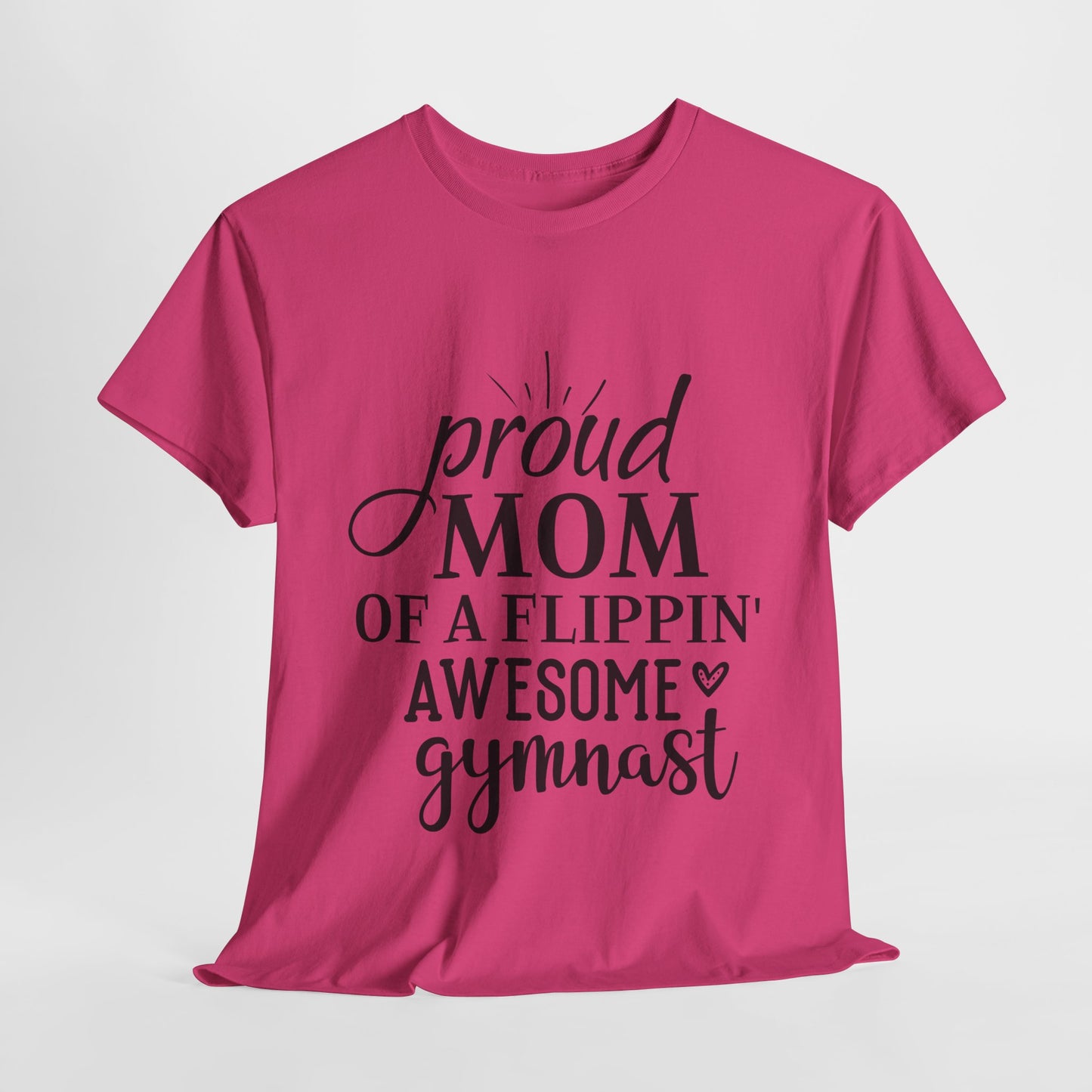 "Gymnast Mom" - Unisex Heavy Cotton Tee