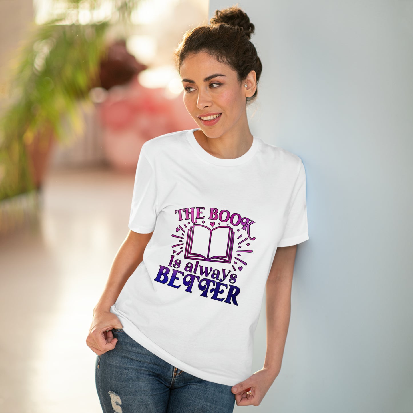 "The Book is always better" - Book Lover - T-Shirt