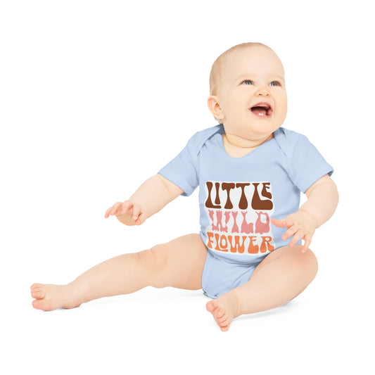 "Organic Cutie: Adorable Baby Short- Baby Organic Short Sleeve Bodysuit