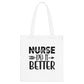 "Caring Heart Nurse Tote Bag - Ideal Gift- Tote Bag