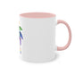 "Rainbow Pride" - Two Tone Mug