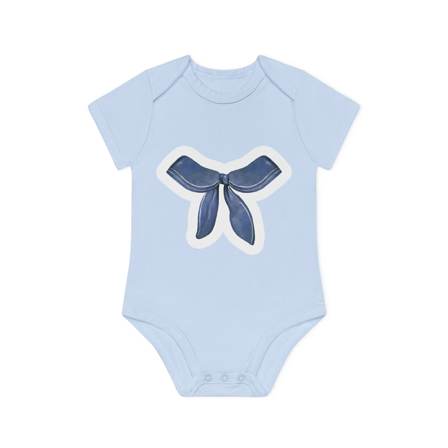 "Organic Cutie: Baby Short Sleeve Bod- Baby Organic Short Sleeve Bodysuit