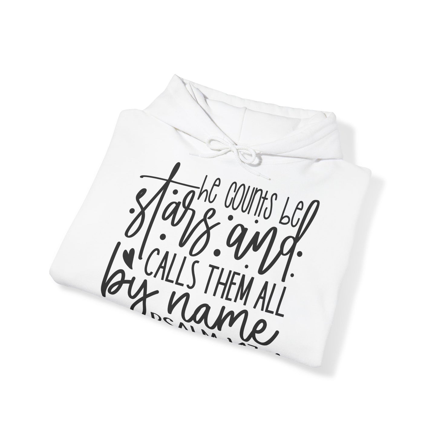 "Heavenly Comfort: Christian Quote Hooded Sweat- Hoodie