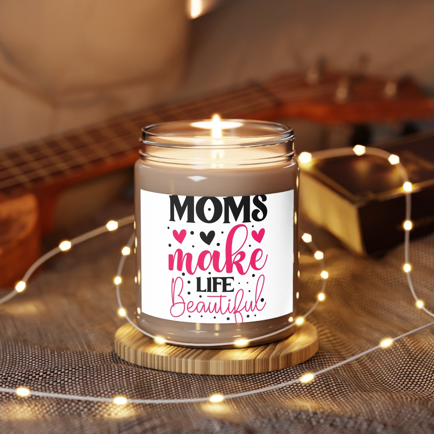 "Mom's Day Delight: Scented- Scented Candle