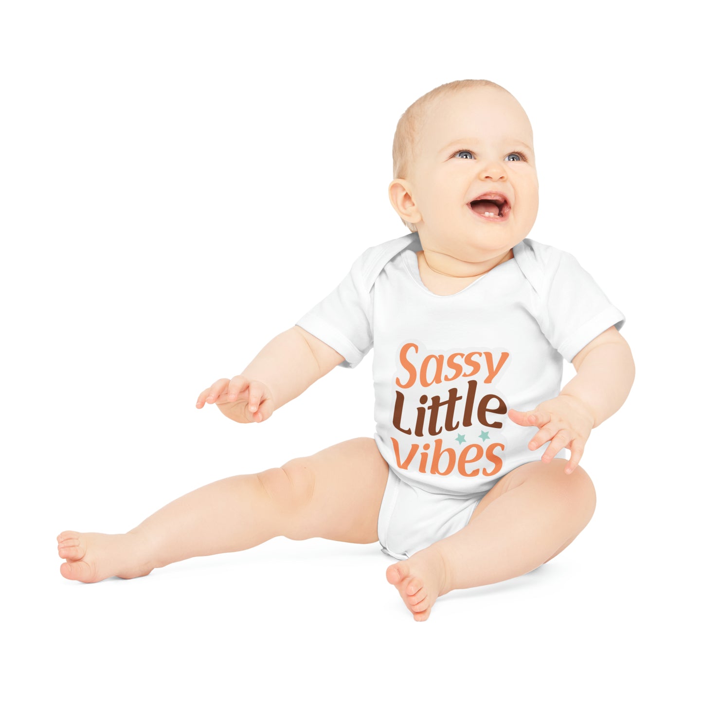 "Organic Cutie Pie Baby Short Sleeve Bod- Baby Organic Short Sleeve Bodysuit