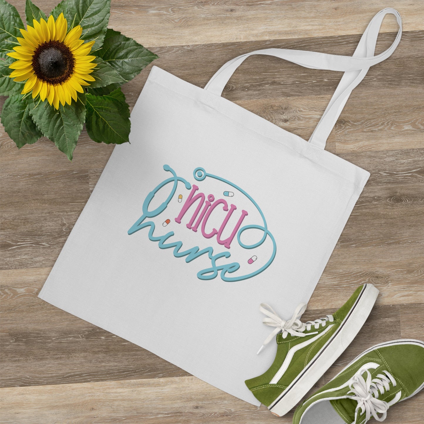 "Empowered Nurse essentials: Tote Bag for- Tote Bag