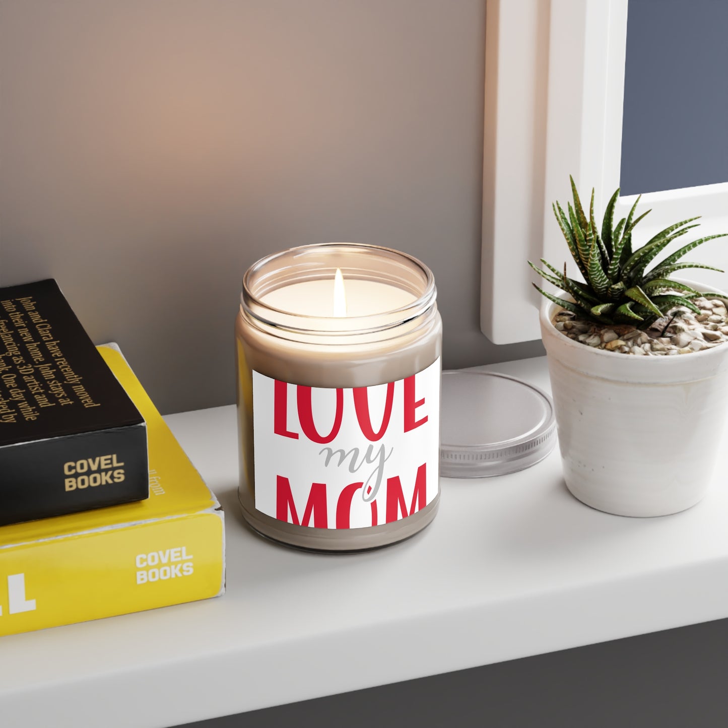 "Blooming Love: Lavender Scented- Scented Candle