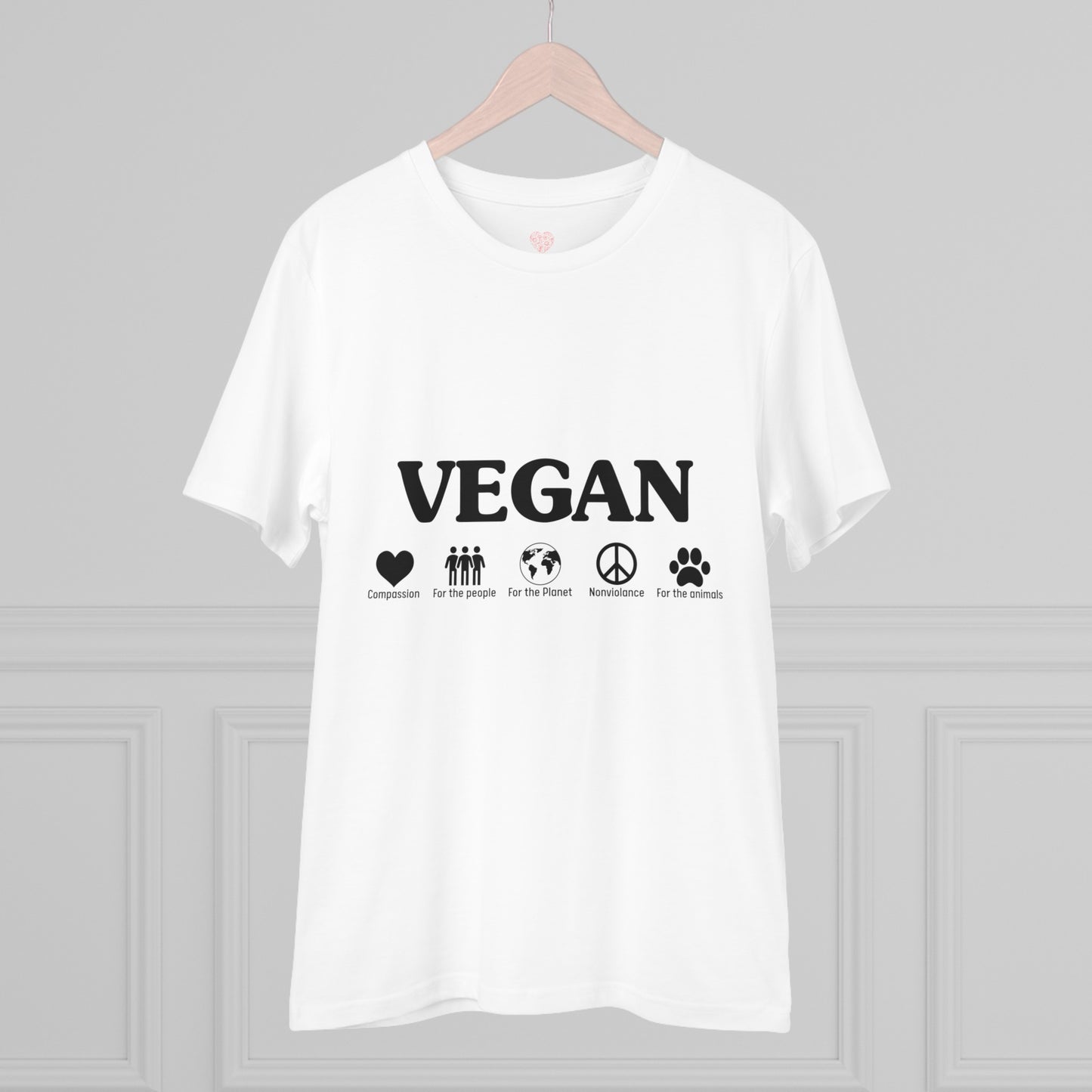 "Vegan Vibes Tee"- T-Shirt