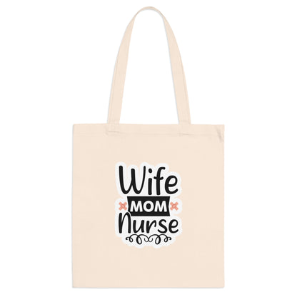 "Nurse Life Essentials Tote: Stylish Carry- Tote Bag