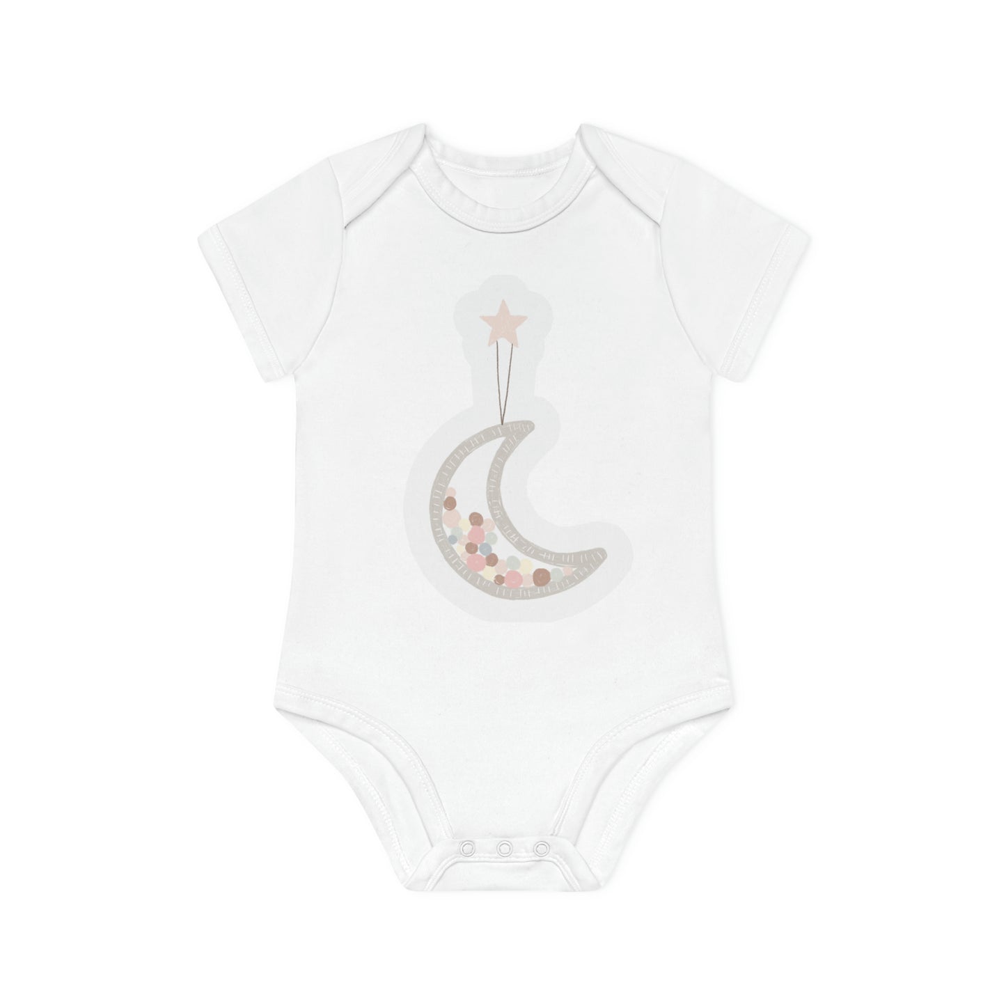 "Organic Cutie Pie" - Baby Organic Short Sleeve Bodysuit