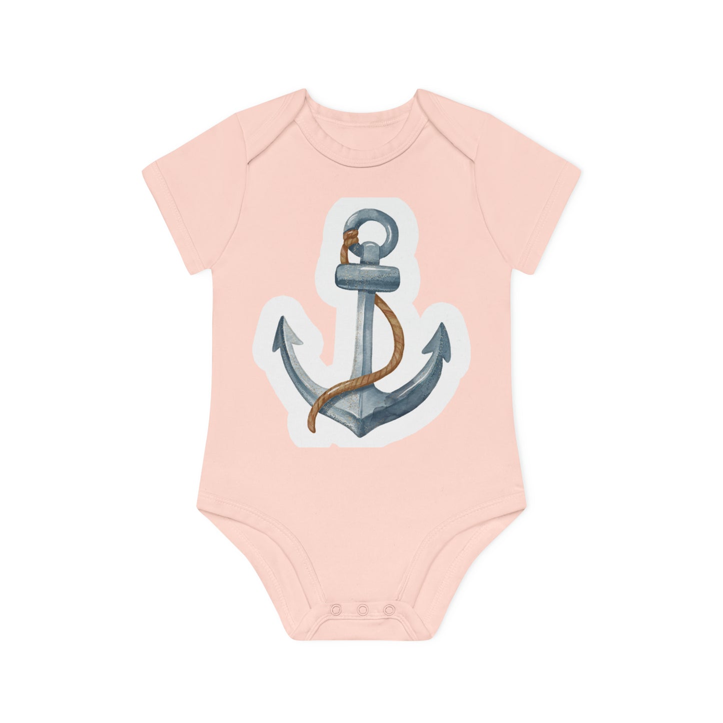 "Adorable Organic Short Sleeve Bodysuit for- Baby Organic Short Sleeve Bodysuit