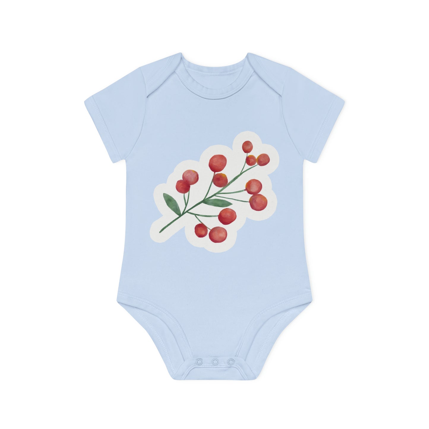 "Adorable Organic Short Sleeve Bodysuit for- Baby Organic Short Sleeve Bodysuit