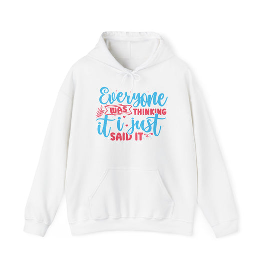 "Sarcastic Style: Funny Quote Hooded- Hoodie