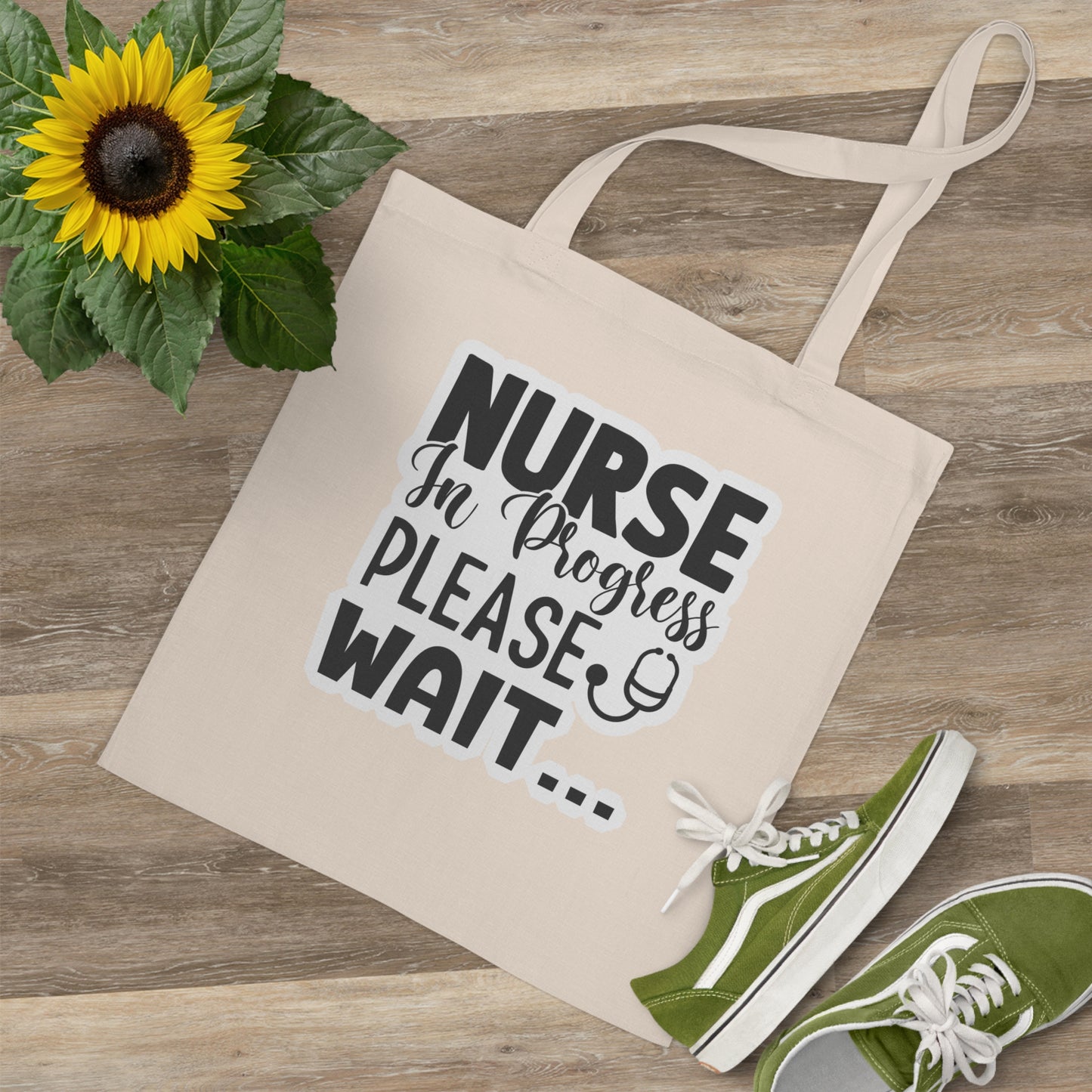 "Nurse Life Essentials Tote: Stylish,- Tote Bag