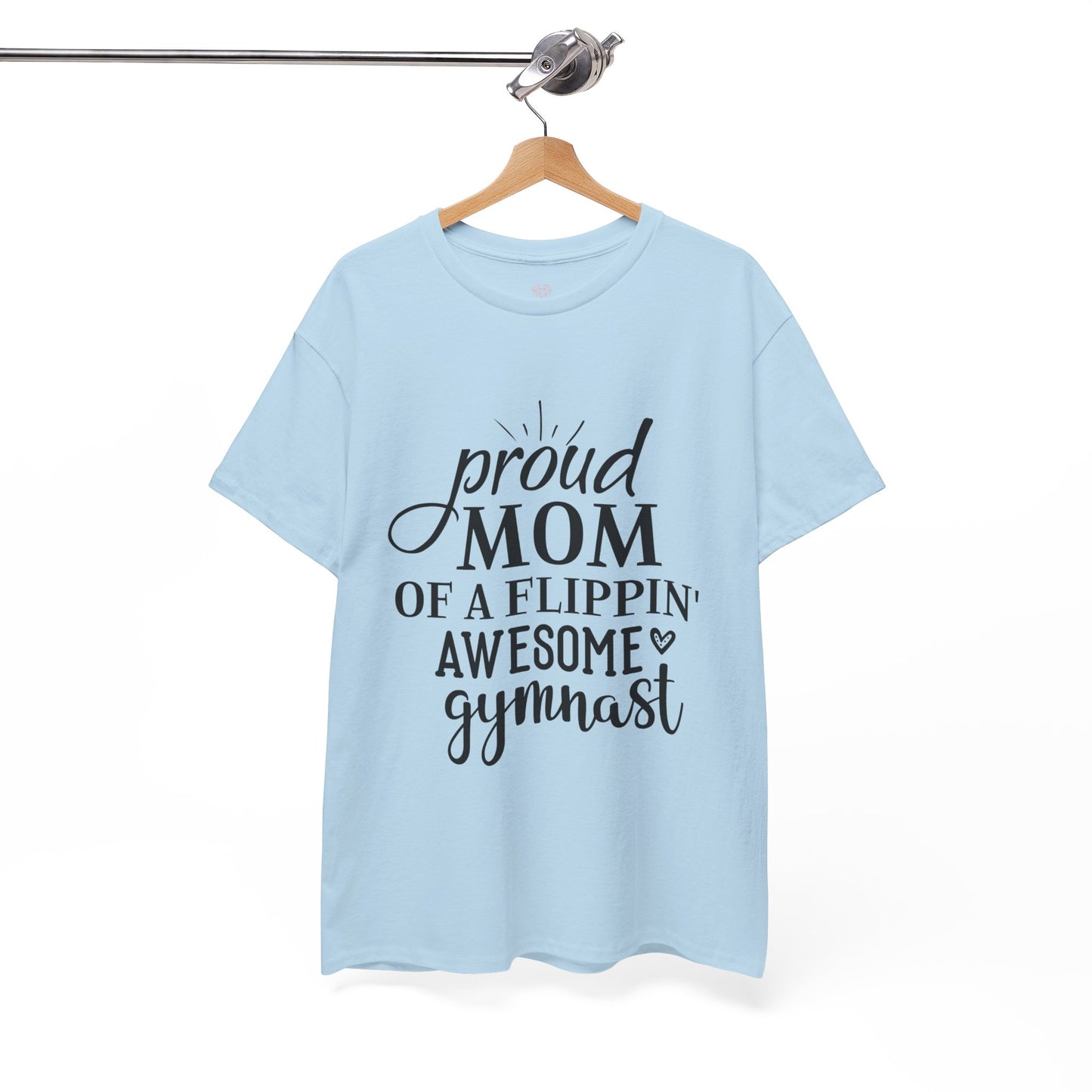 "Gymnast Mom" - Unisex Heavy Cotton Tee