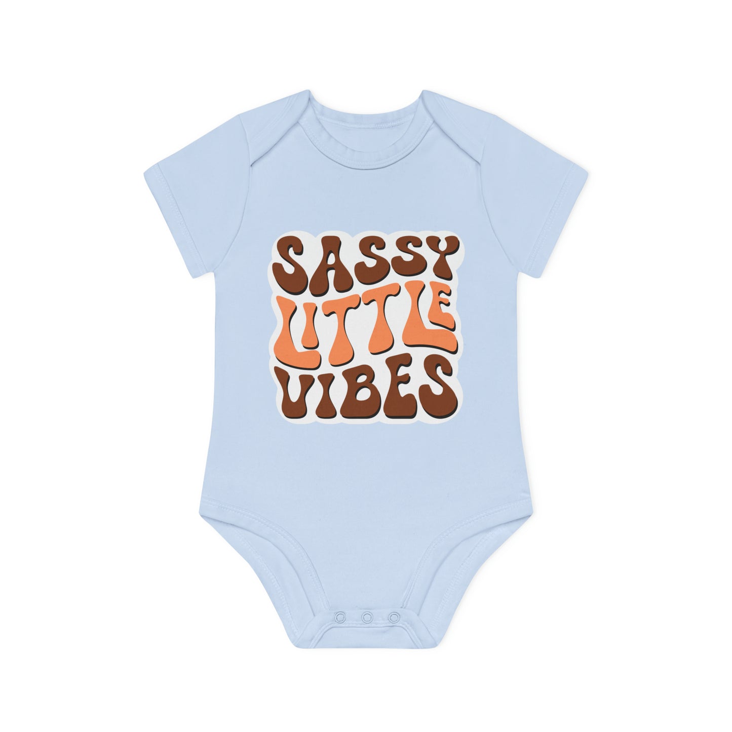 "Adorable Organic Short Sleeve Bodysuit for- Baby Organic Short Sleeve Bodysuit