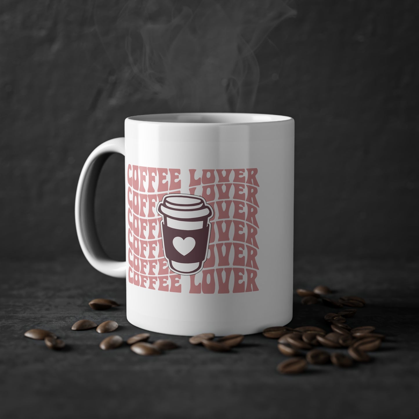 "Coffee Lover" - Ceramic 11oz Mug